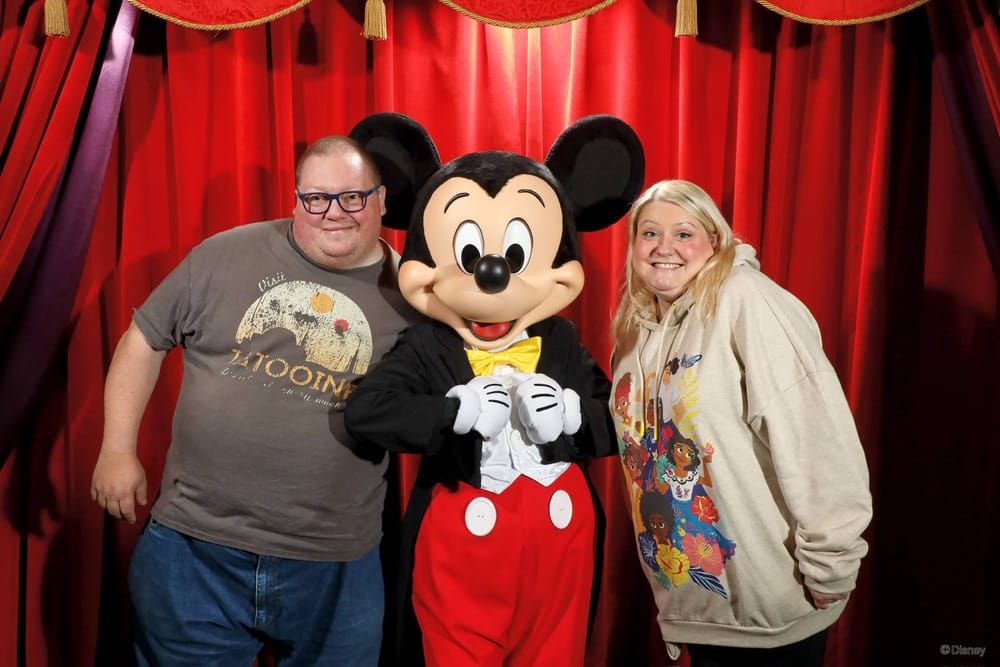 Mickey Mouse with SParky & Mrs SParky